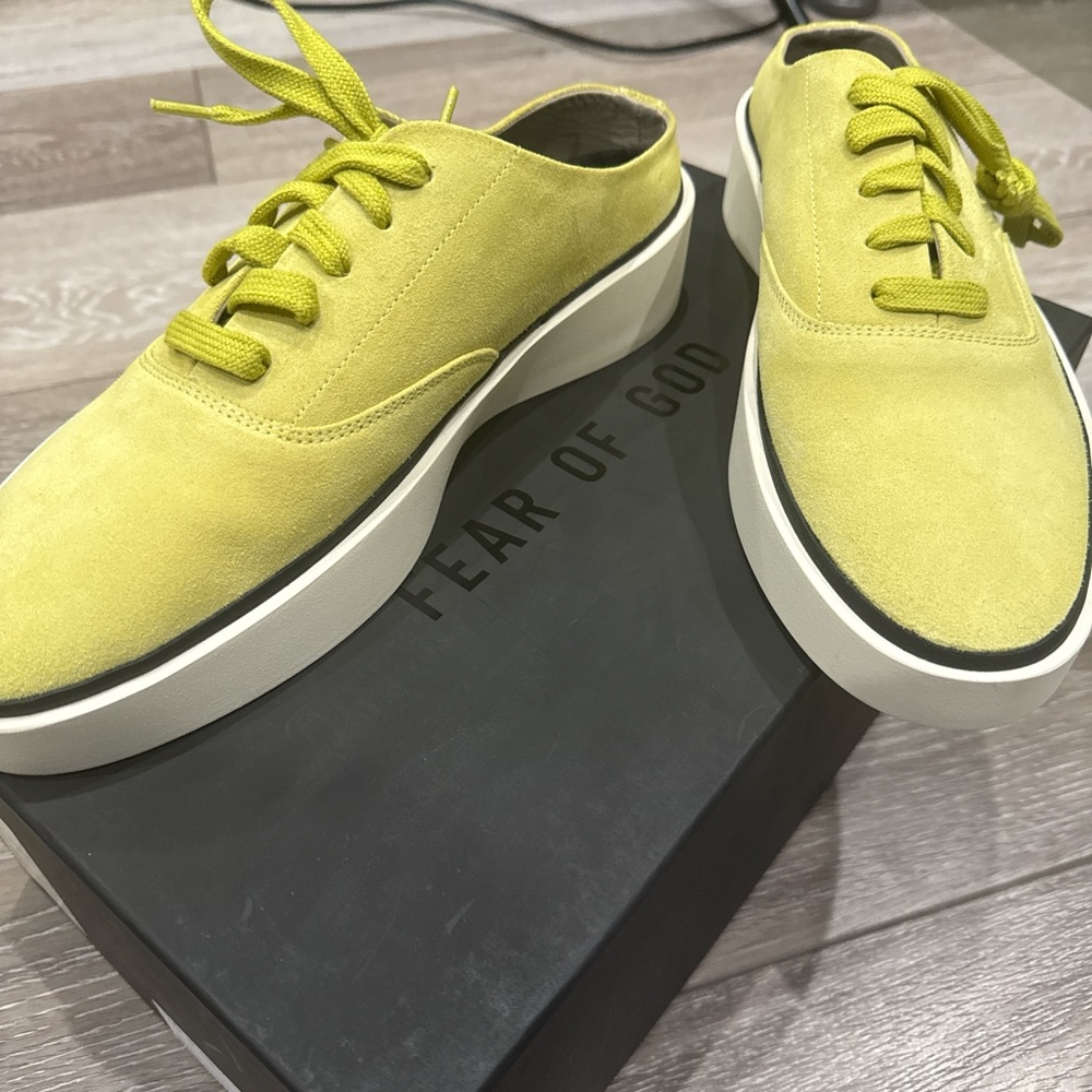 Fear of God Men's Lime Sneakers